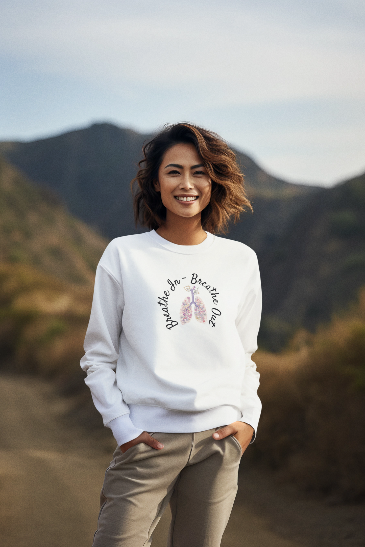Breath in - Breath out Sweatshirt
