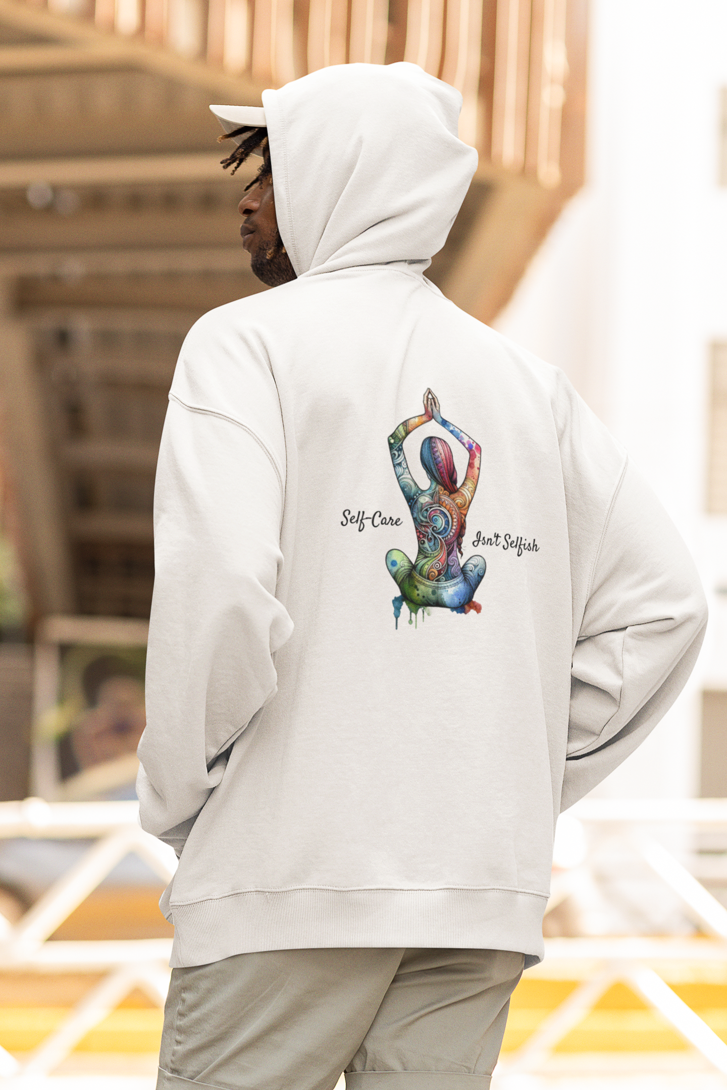 Self care isn't selfish Oversized Hoodie