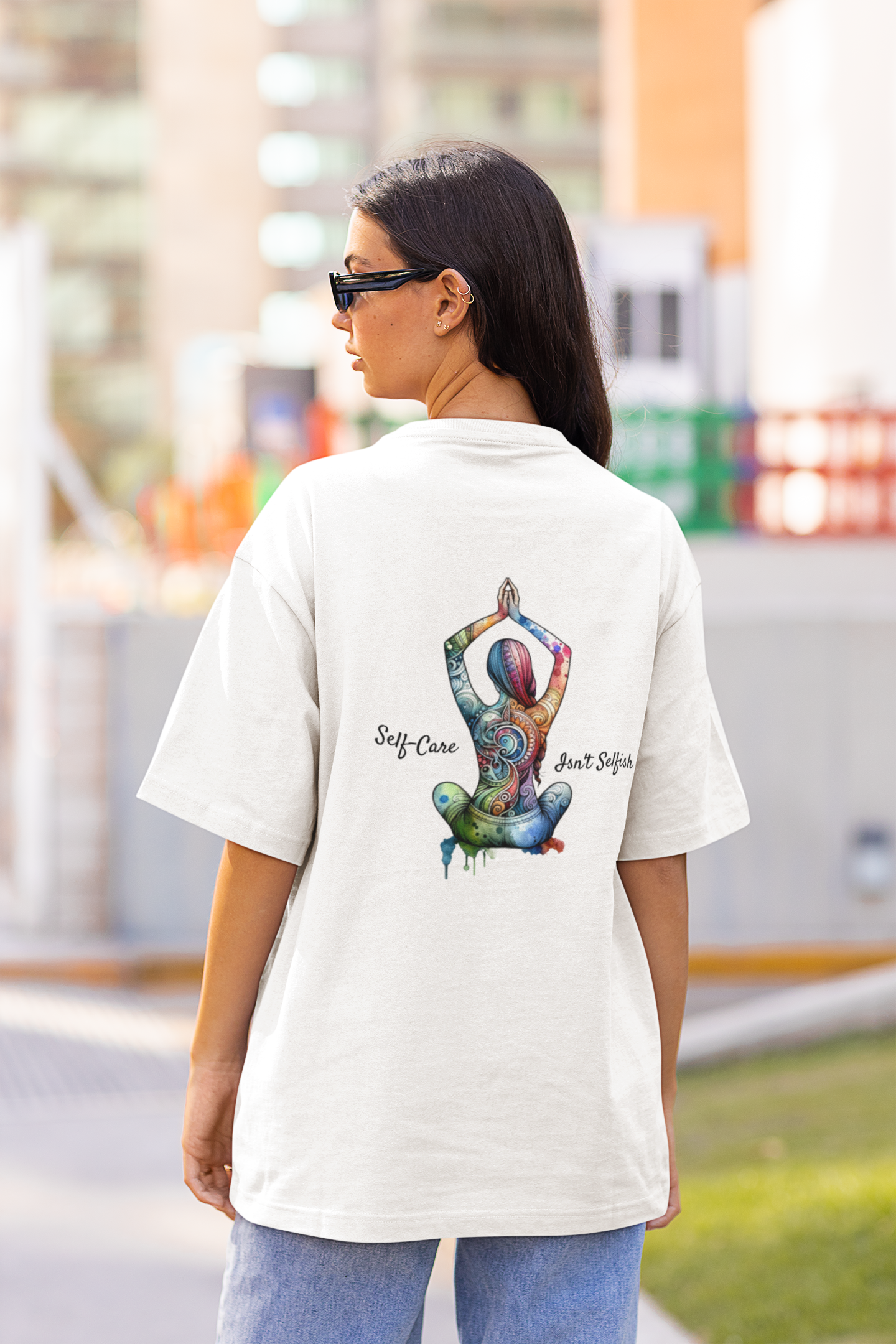 Self care isn't selfish Oversized Shirt