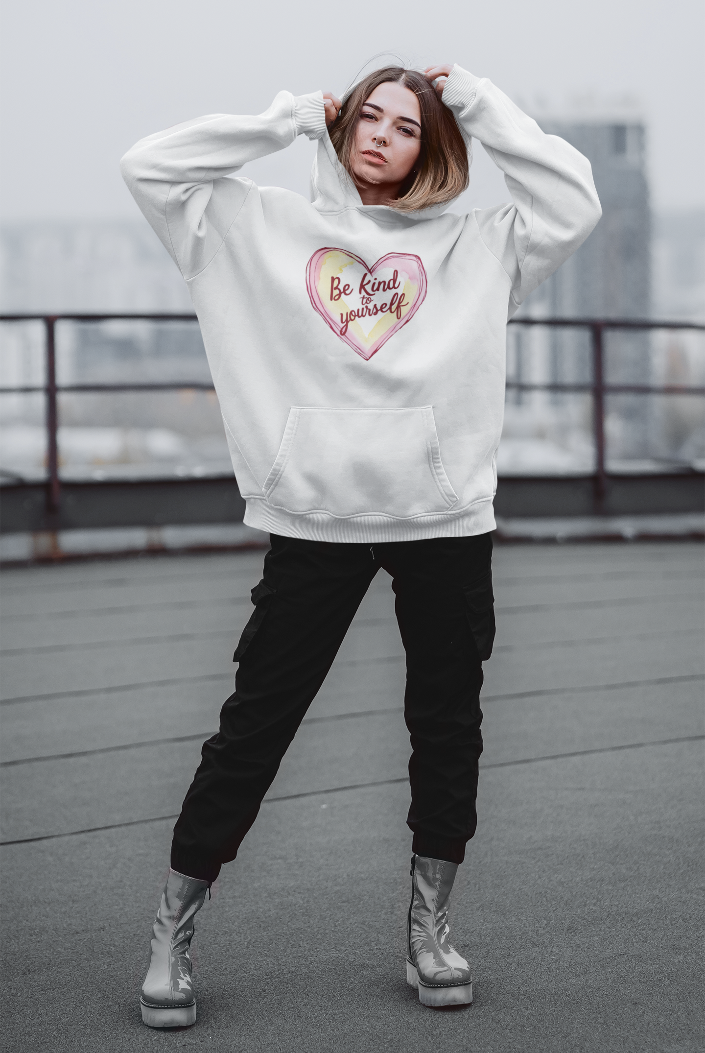 Be kind to yourself Oversized Hoodie